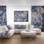 Reproduction d'art sur toile «Abstract»-16485997