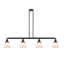 Luminaire suspendu linéaire à 4 lumières pour îlot de cuisine Chill-32985692-32985694-32985701