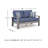 Dillon Beach Outdoor Loveseat With Cushion