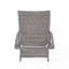 Chaise longue en osier Crete
