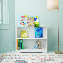 CB-610 Bookshelf for Kids Desk, Organizer Rack –