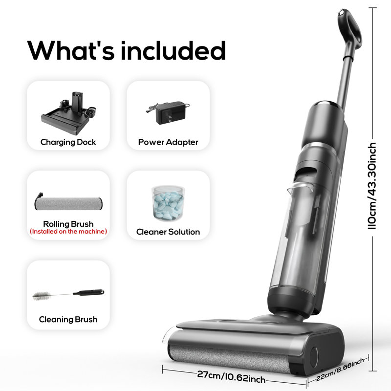 Pureatic Bagless Wet & Dry Vacuum, Black
