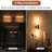 Hardwired Wall Sconces, 23.7 " Bathroom Sconces with Clear Glass and Bulbs, Modern Sconces Wall Decor for Bathroom Mirror Living Room Hallway Bedroom-1615514287