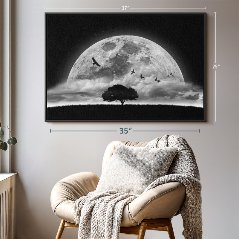 Fantasy Moon Canvas Print, 25" H x 37" W