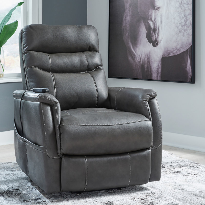 Fauteuil inclinable Fahncke, Gris