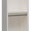 Illyria 2-Shelf Double Clothing Rod Closet Tower-693166900
