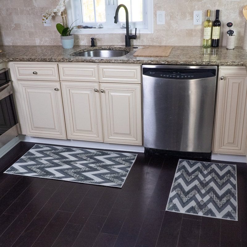 Tapis de cuisine polyvalent 2 pièces Enez