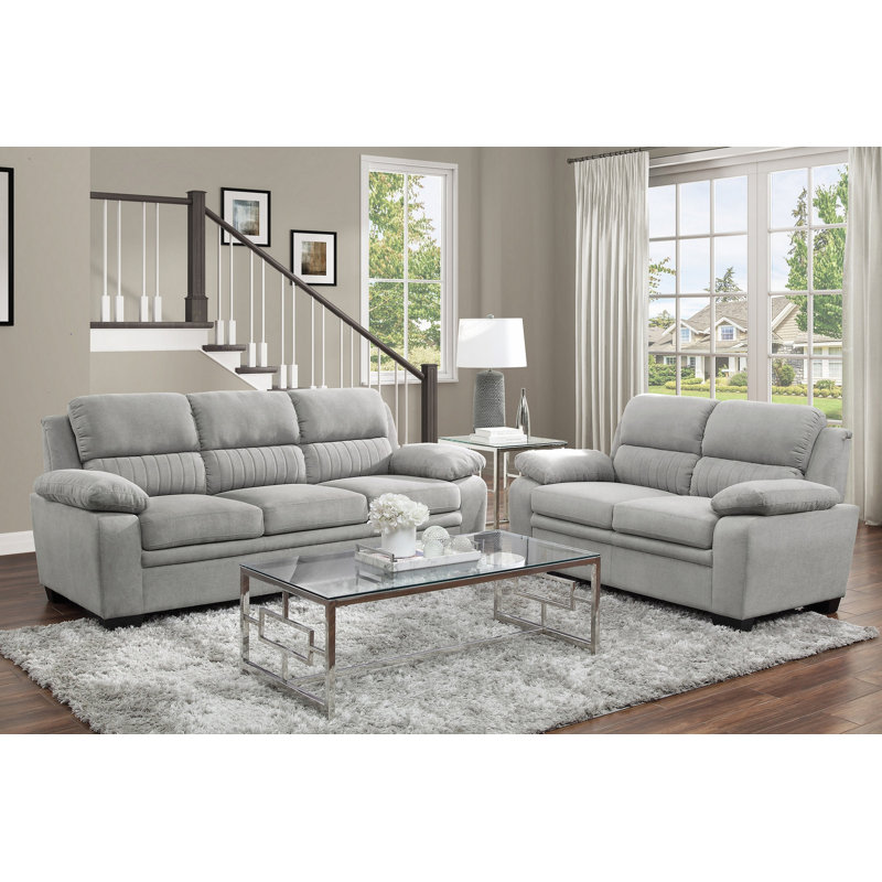 Ensemble de canapé 3 pièces Modern Living, 3 pièces: canapé, causeuse, fauteuil