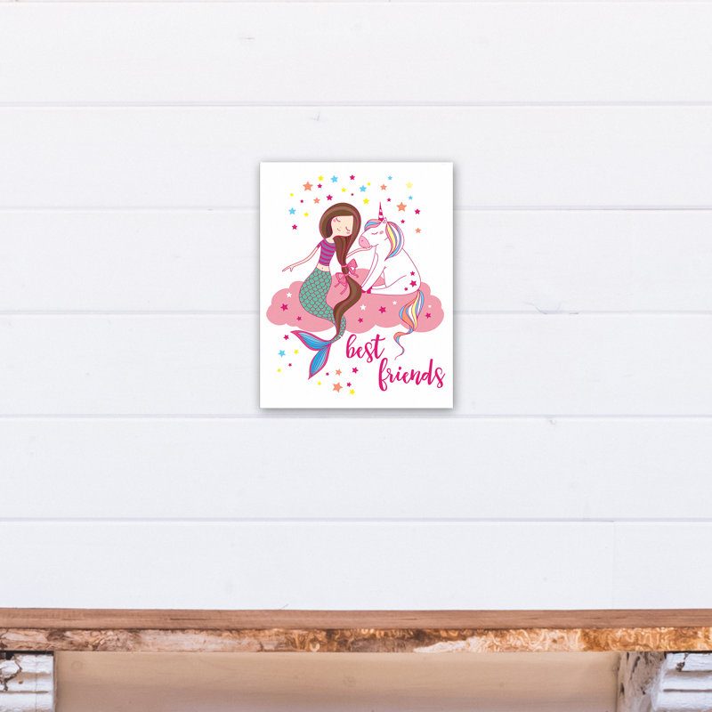 Art sur toile best friends Boswell, H 14 po x l 11 po x P 1,25 po