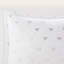 Édredon 4 pièces pour grand / double cœur en métal, 2 taies décoratives, 1 coussin, ULM ultra doux et lavable à la machine