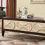 Table basse néoclassique simple en bois massif sculpté-110582318