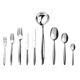 Acqua 39 - Piece Stainless Steel Flatware Set - Service for 6