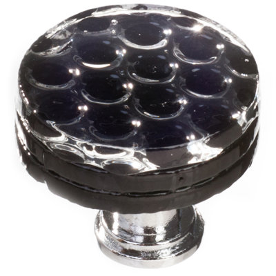 Texture Glass Mushroom Knob