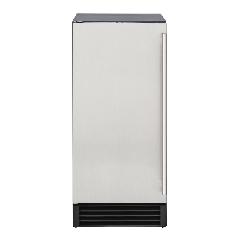 Maxx Ice 15-Inch Stainless Steel Commercial Undercounter Ice Maker
