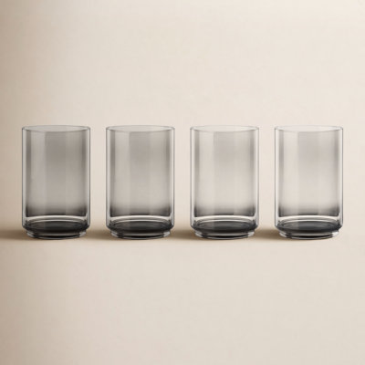 Tuscany Stackable Coolers, Set of 4, Amber