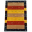 Finty Chequered Wool Hand Loomed 120cm X 180cm Area Rug