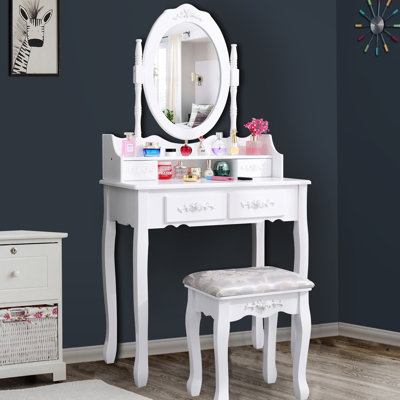 Gilboa Dressing Table Storage Included