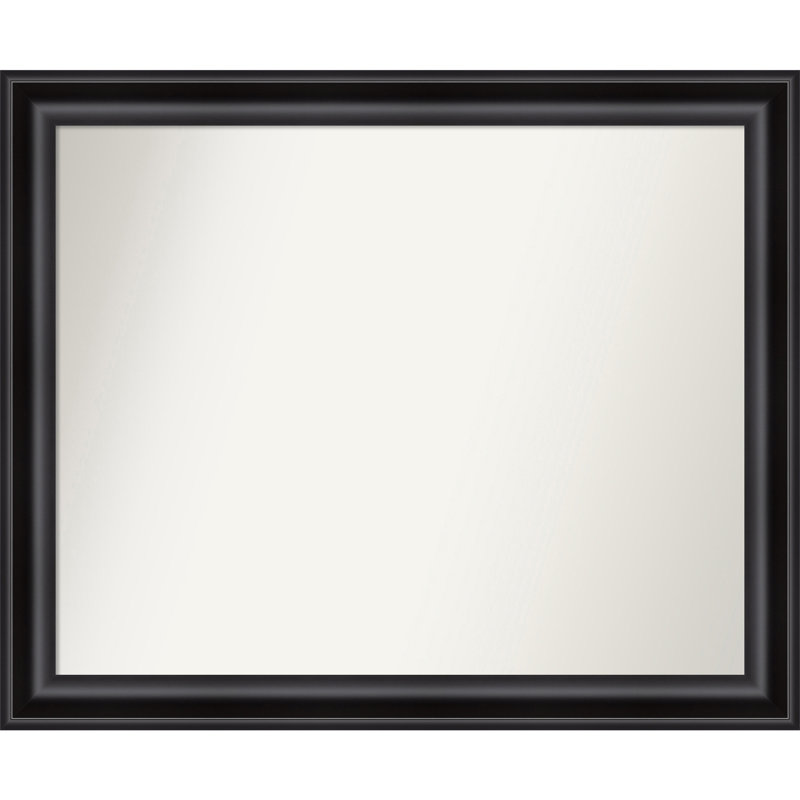 Miroir d'appoint mural en plastique Churchton, 37,75 po x 45,75 po