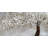 'Albero' Painting Print on Canvas in Silver/Brown/White