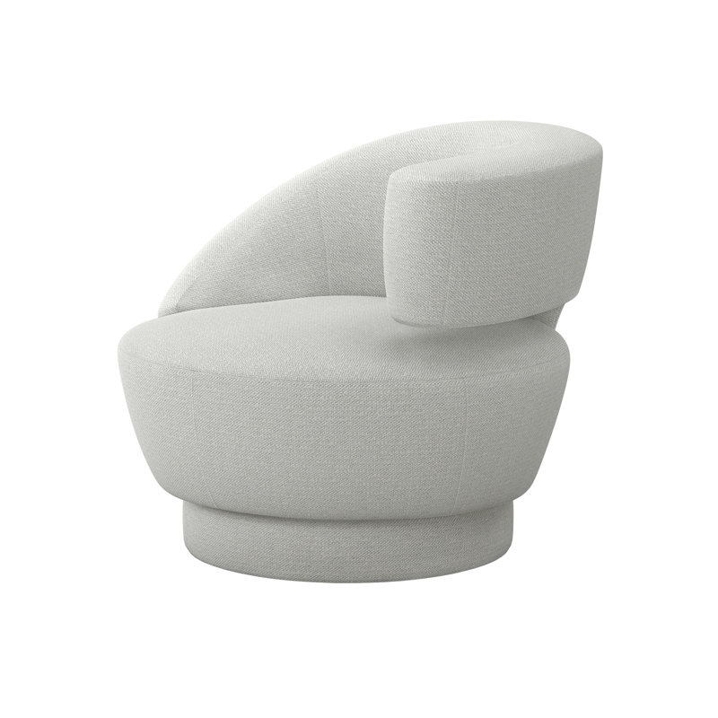Arabella Swivel Lounge Chair, Fresco 100% Polyester