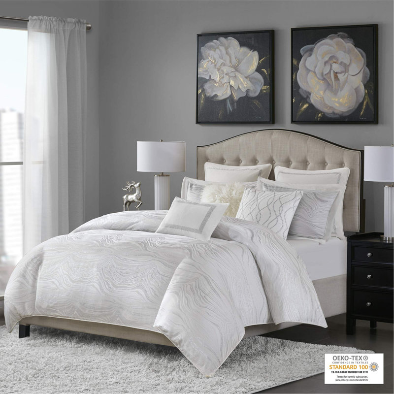 Hollywood Glam Comforter Set, Queen Comforter + 8 Additional Pieces