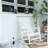 Durable Weather-resistant Rocking Chair Set With Stylish Side Table, 3-piece In White