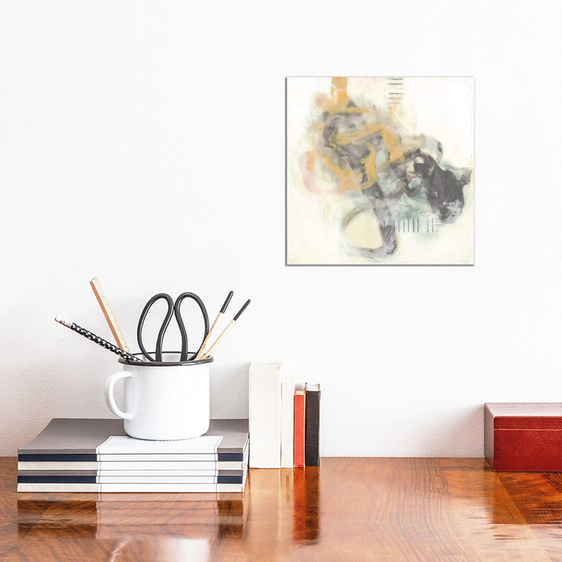 Reticulate I by Jennifer Goldberger - Wrapped Canvas Painting, 30.48 cm H x 30.48 cm W