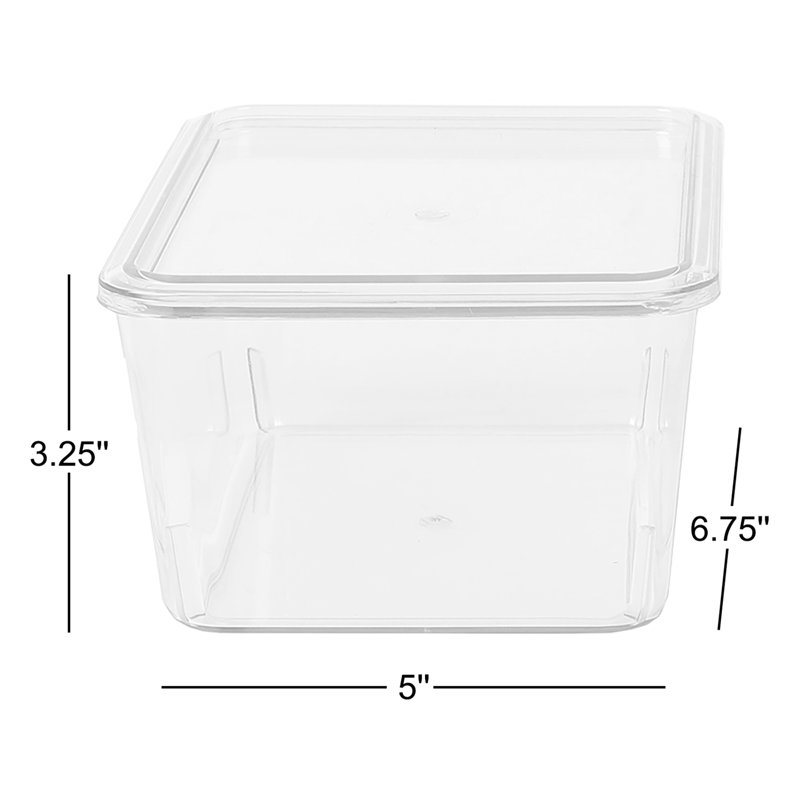 Bacs de rangement en plastique de qualité supérieure Martha Stewart Brody