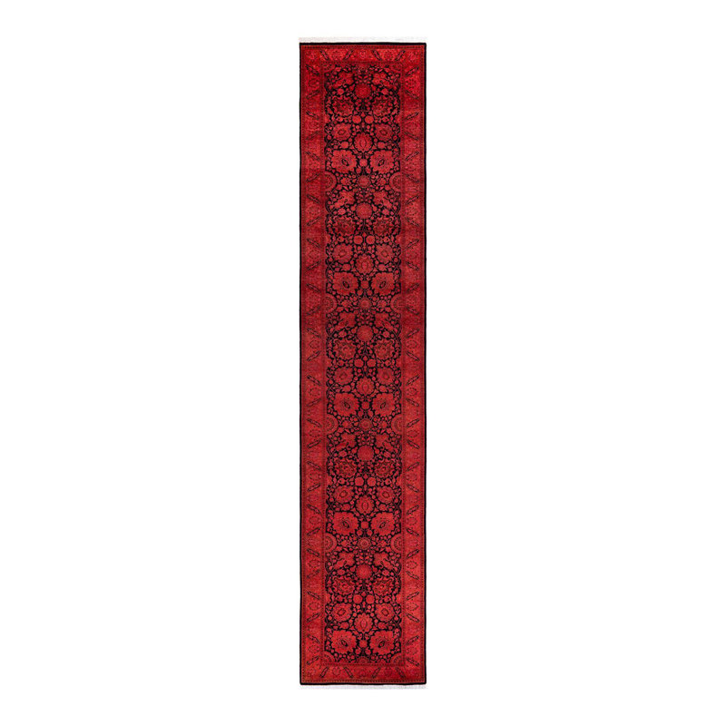 Fine Vibrance One-of-a-Kind 2' 8" X 14' 1" Hand Knotted Area Rug