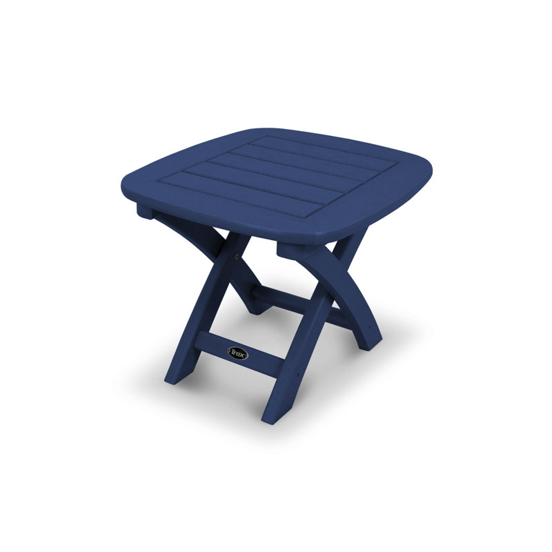 Table d'appoint POLYWOOD Yacht Club 21 po x 18 po, Marine