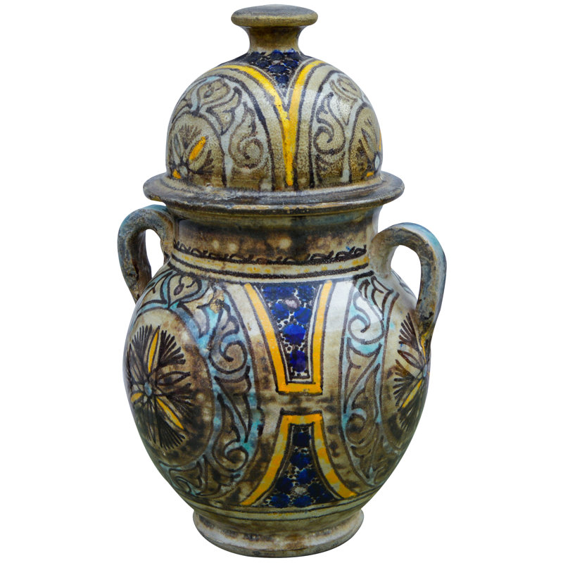 Handmade Ceramic Table Vase, Floral