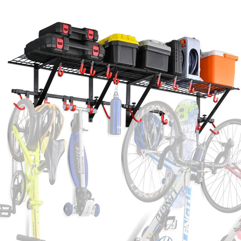 Wall Mounted Garage Storage Shelves