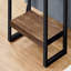 Table d'appoint, table d'appoint, table de bout, table de chevet, lampe, stratifié, métal, industriel