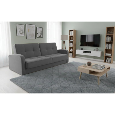 3 Seater Velvet Sofa Bed