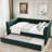 Ledley Upholstered Velvet Daybed with Trundle, Storage Pockets and Button Tufted Design-1050817119