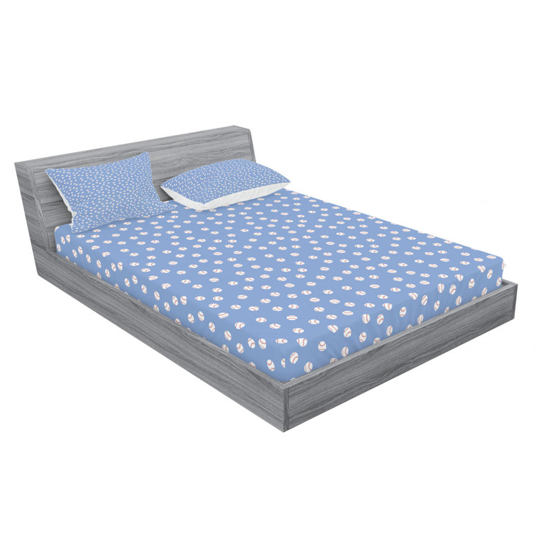 Microfiber Sheet Set, Queen Sheet Set with Fitted Sheet