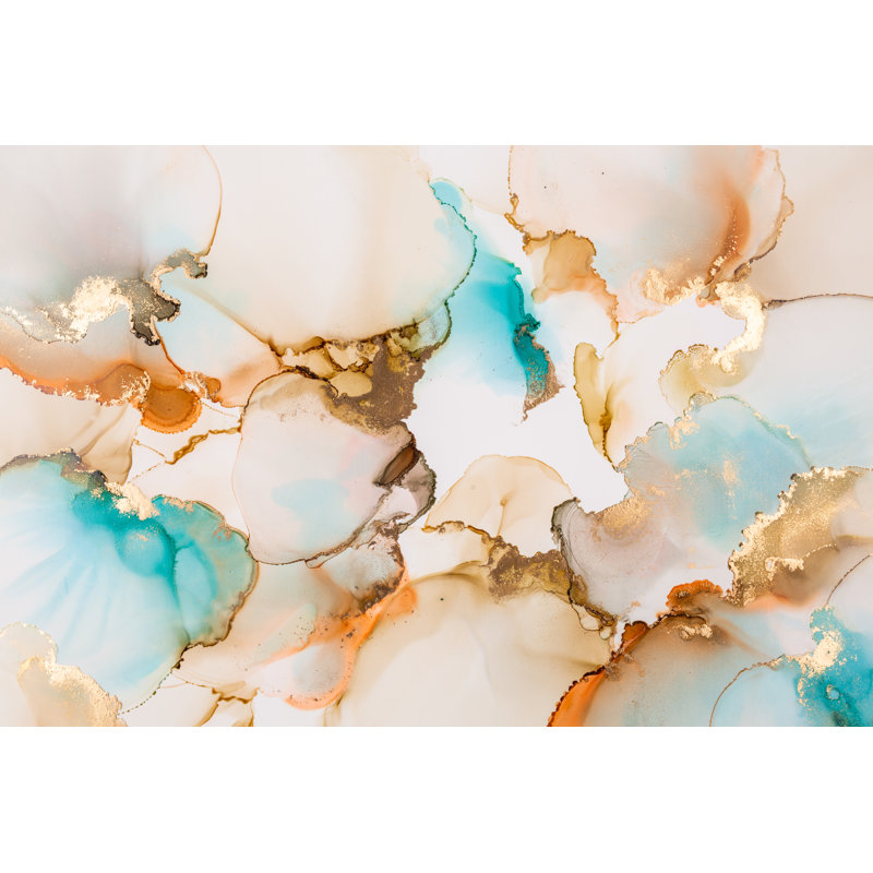 Alcohol Ink On Canvas - Wrapped Canvas Print, 51cm H x 76cm W x 3.8cm D