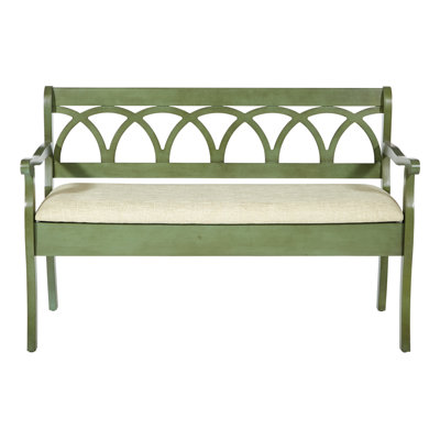 Ogburn Polyester Blend Upholstered Storage Bench