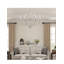 Lustre rond blanc rustique 9 lumières 28,35 po Farmhouse