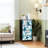 4 Drawer Dresser for Bedroom, Narrow Chest of Drawers, Wooden Top and Study Iron Frame 18"x37.5"-(WxH)