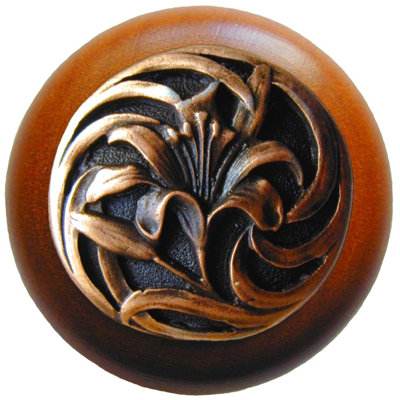 Floral Mushroom Knob
