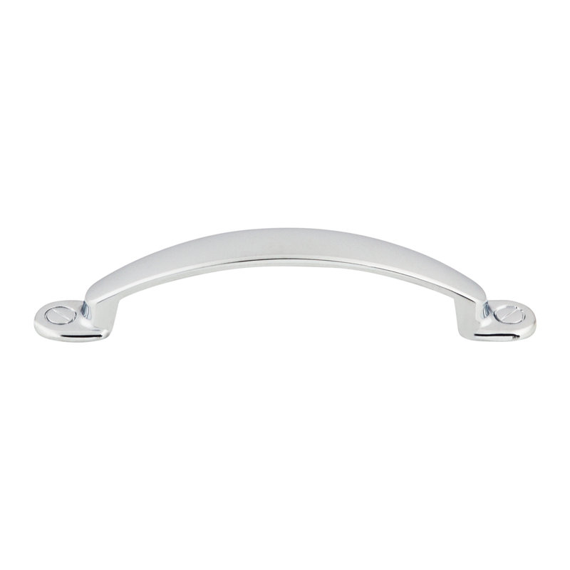 Arendal Bar Pull, Polished Chrome, 3 3/4" Center to Center