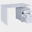 Bureau réversible blanc à 2 tiroirs-1872555160