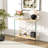 Rectangular Console Table Console Entryway Table Tempered Glass Frame For Living Room, Foyers: 80Cm-1688485855