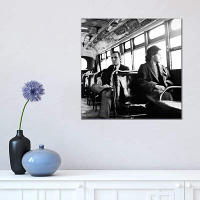 Rosa Parks (1913-2005) - Wrapped Canvas Print