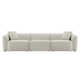 Augustine 122" 3 - Piece Modular Sofa