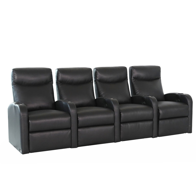 Rangée de chaises longues (rangée de 4)