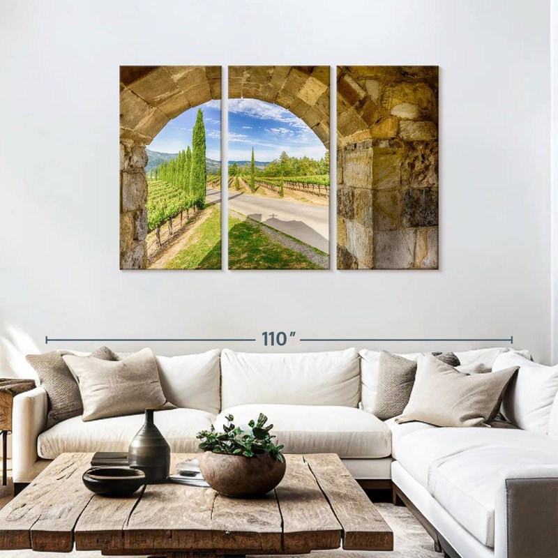 Alvord Winery In Napa, H 48 po x l 74 po