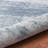 Machine Washable Austin Ivory/Blue Rug-1374725971