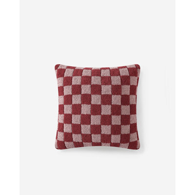 Checkerboard Lumbar Pillow Cover & Insert